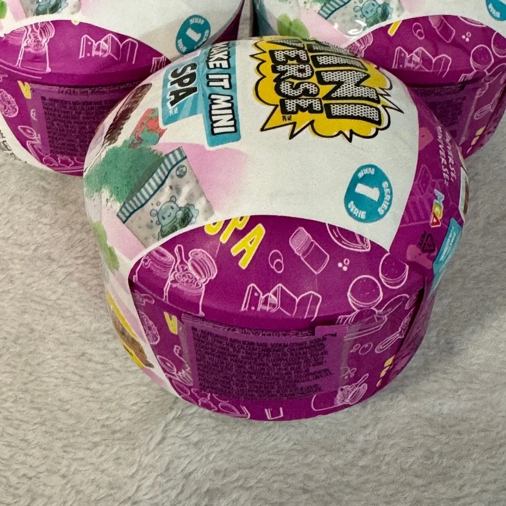 MGA Miniverse Make It Mini‎ Spa — 3 Sealed Blind Balls